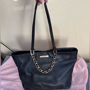 Black leather MK purse & wallet